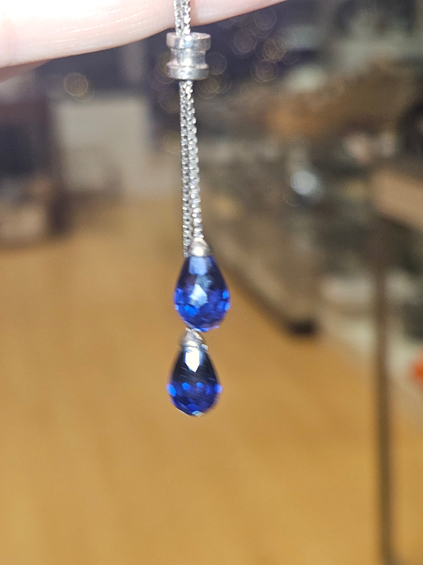 Blue Topaz Necklace