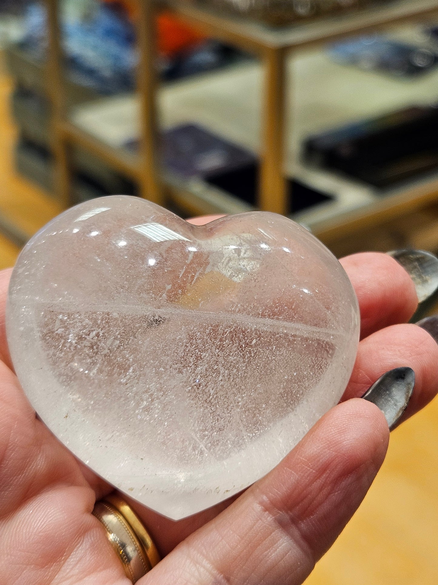 Quartz Puff Heart