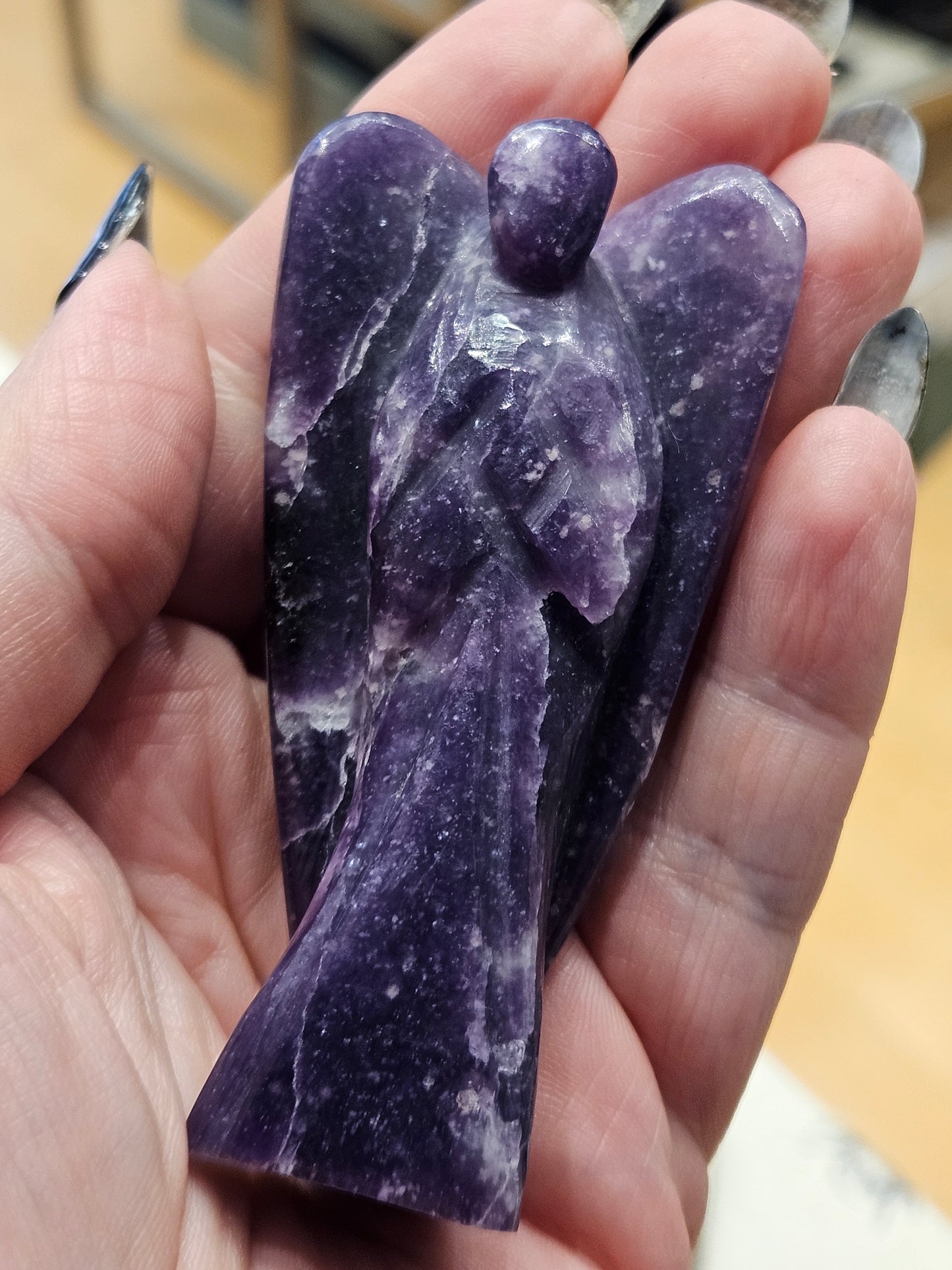 Lepidolite Angel