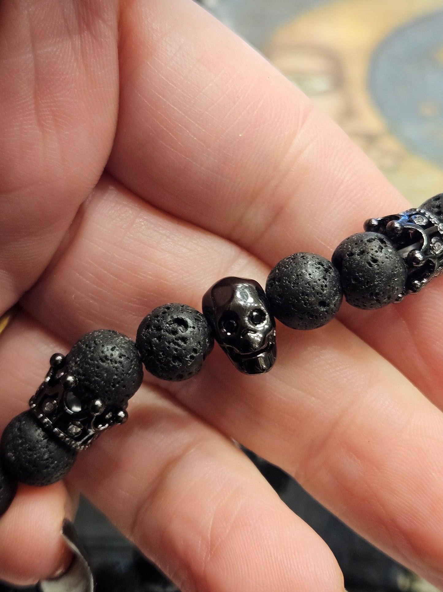 Lava Rock Bracelet