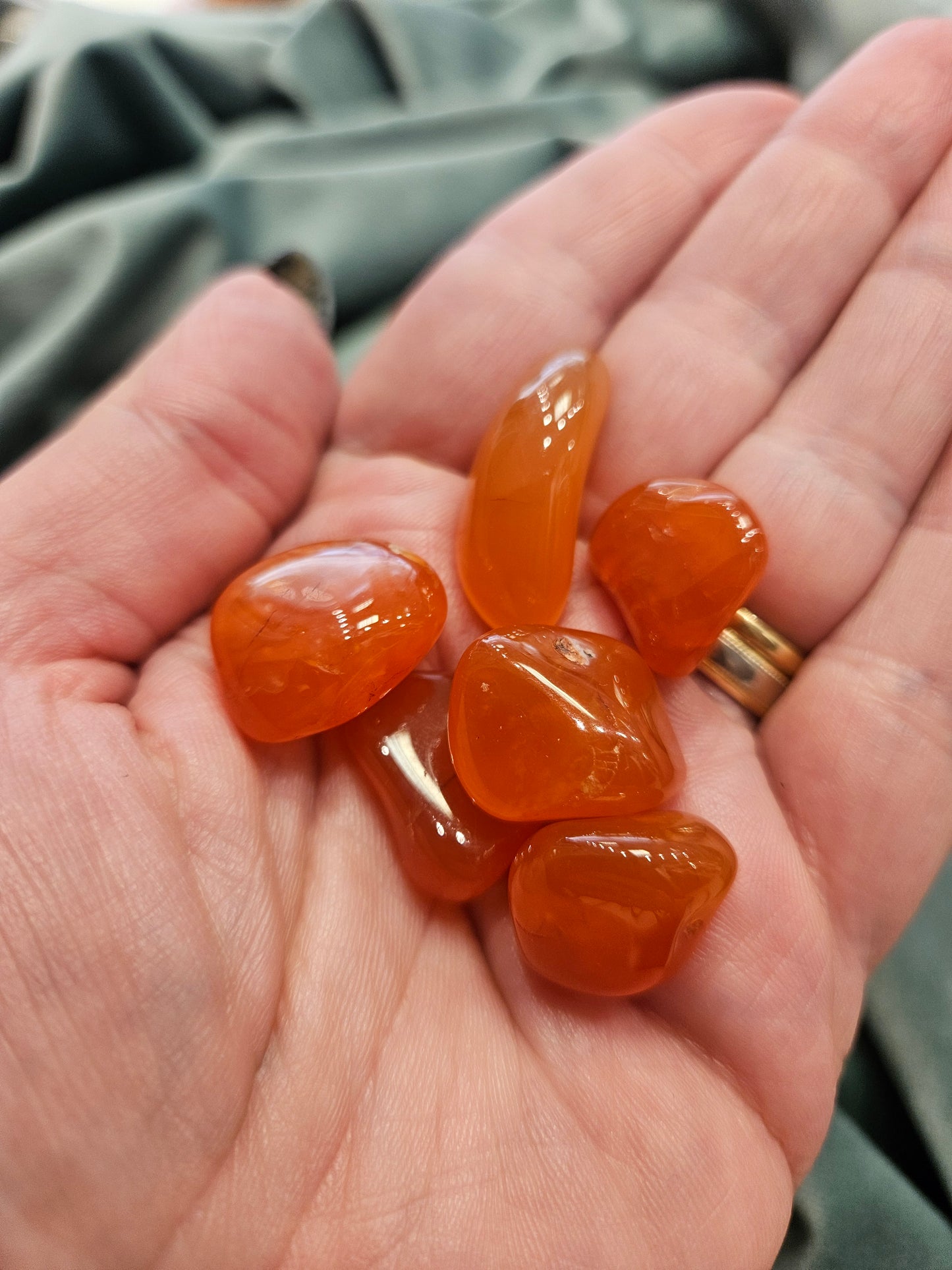 Carnelian Tumblestone