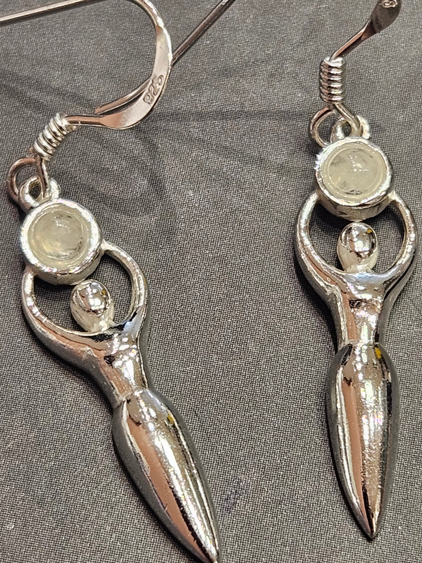 Moonstone Goddess Earrings