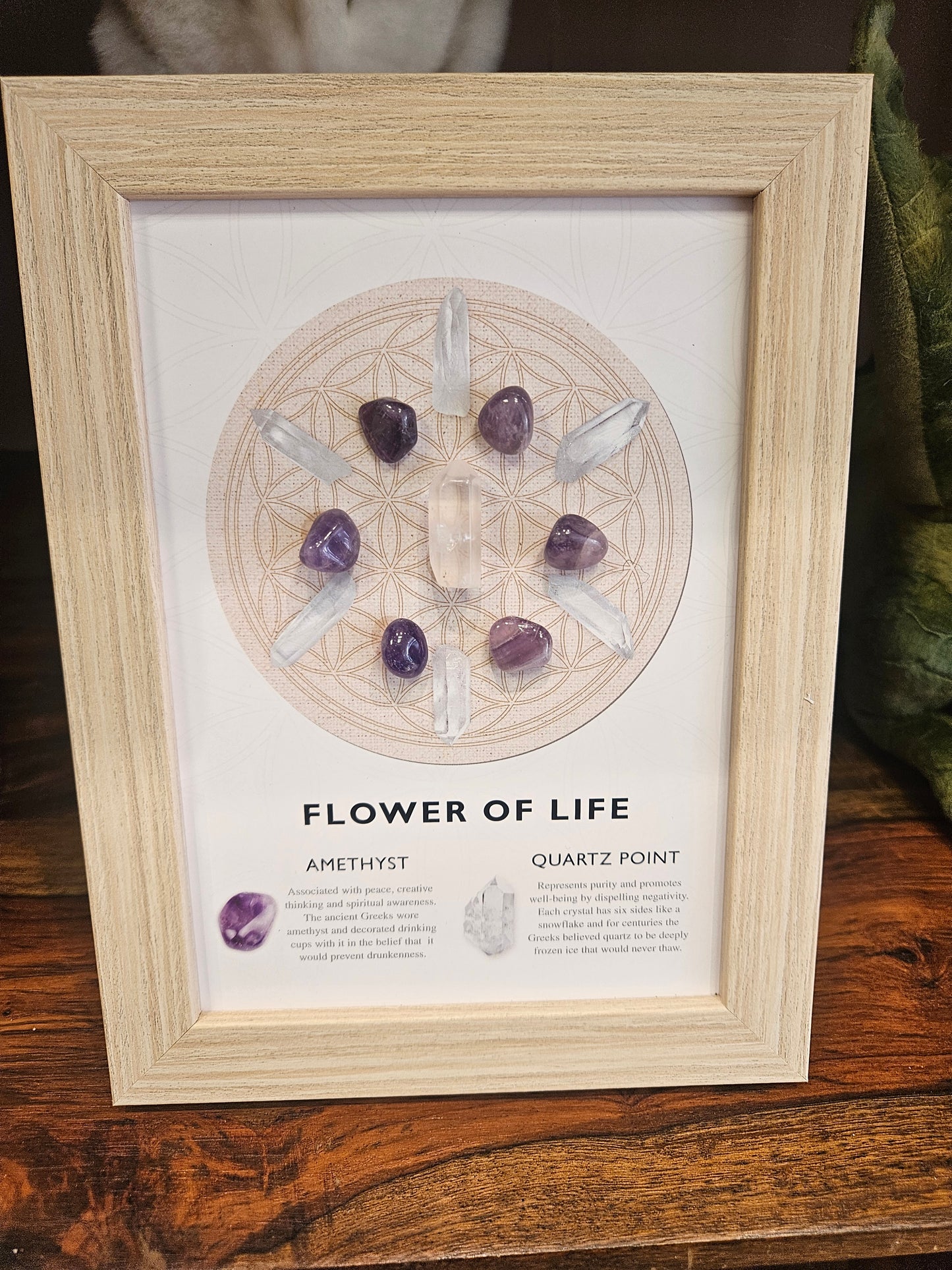 Flower of Life Crystal Grid Picture