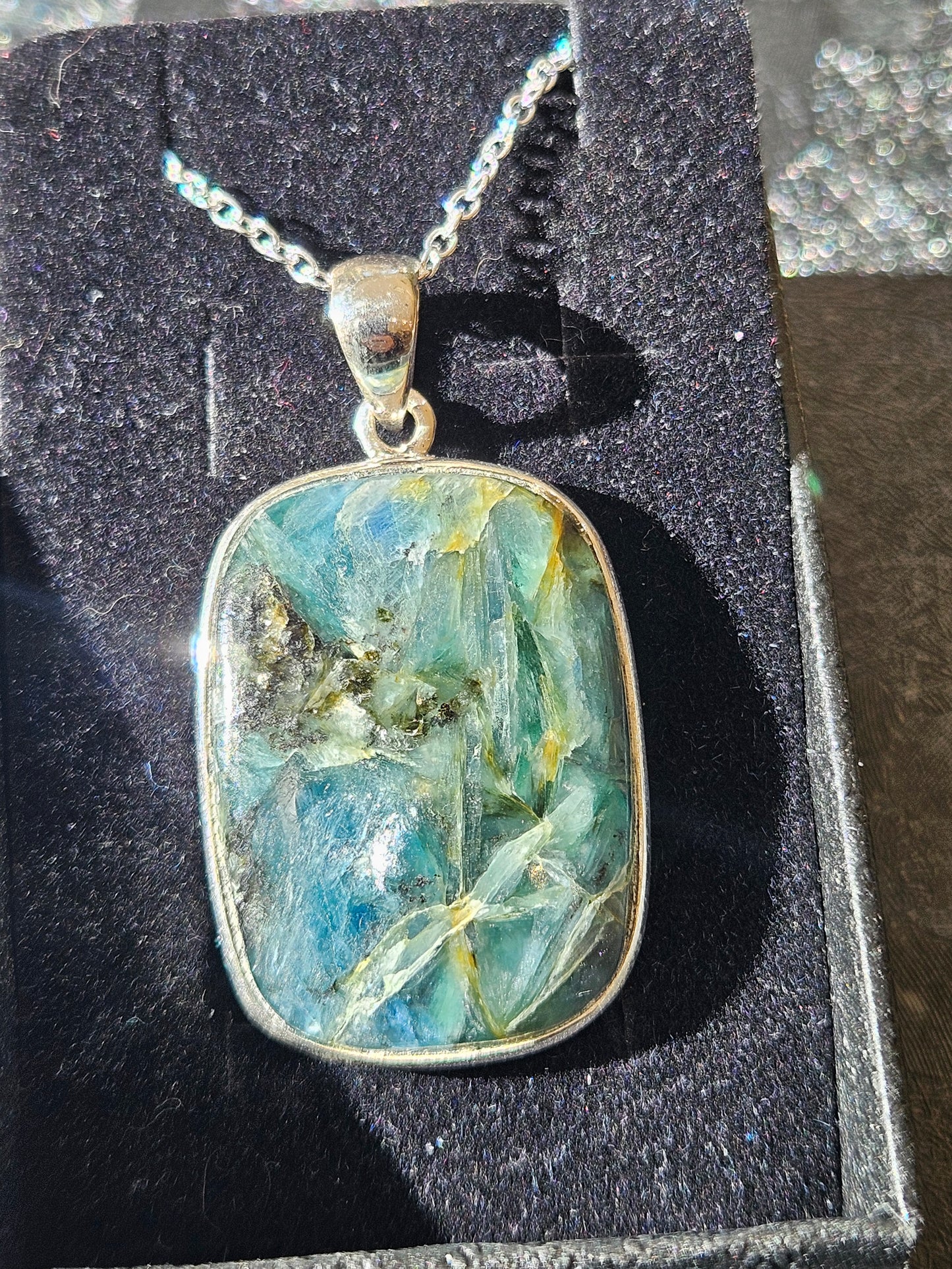 Green Kyanite Necklace