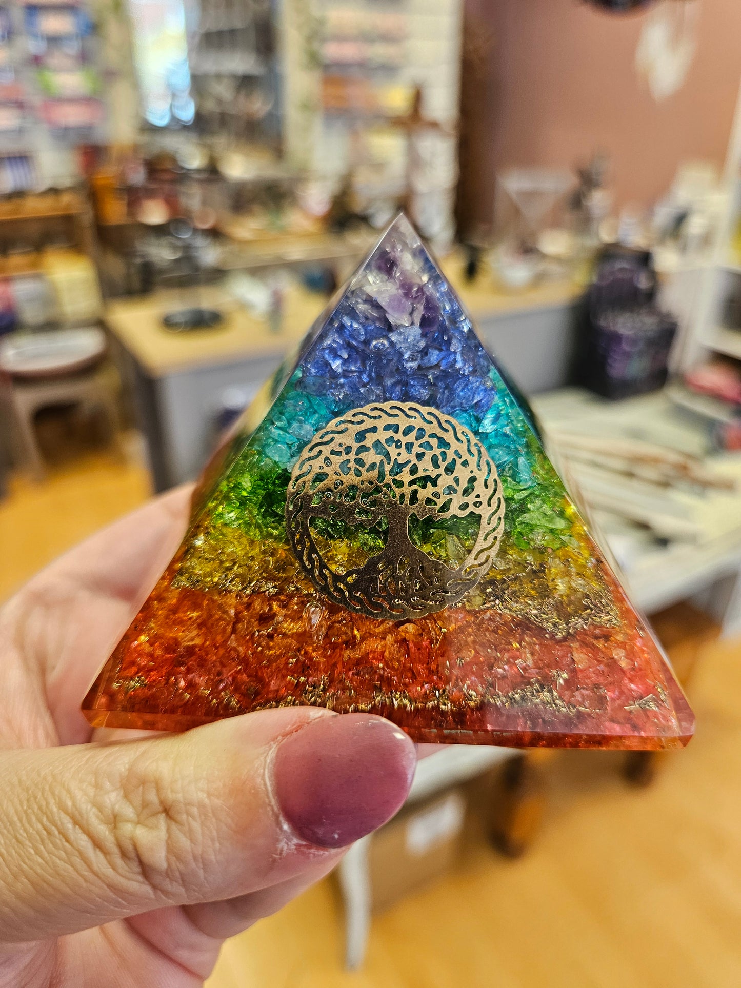 Chakra Organite Pyramid