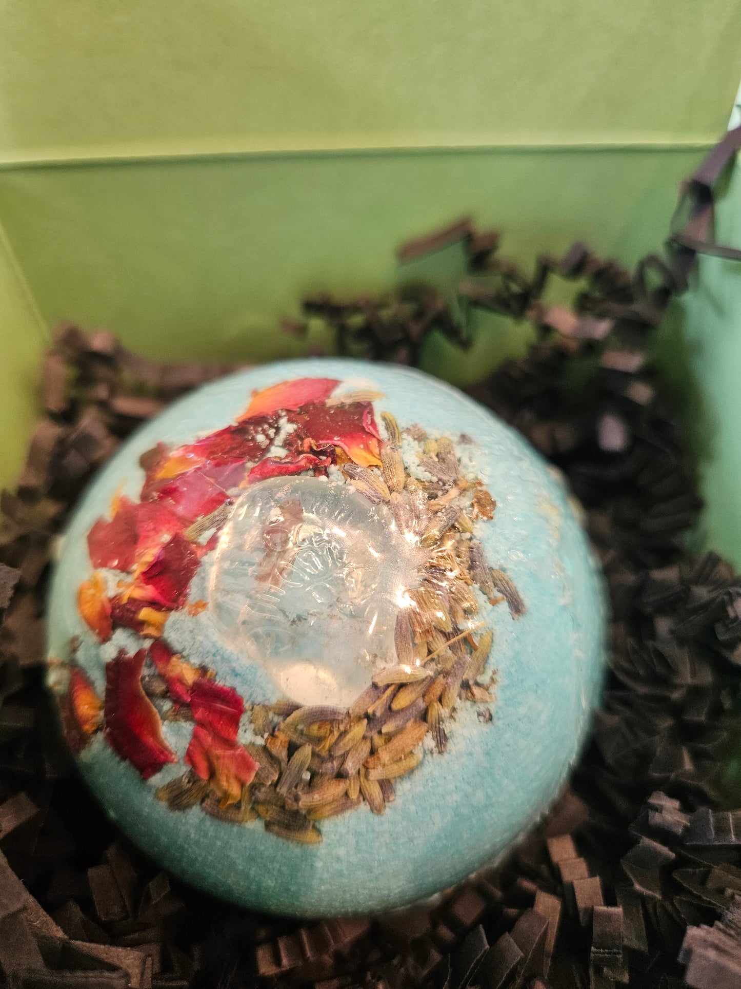 Snow Quartz J&M Therapies Bath Bomb