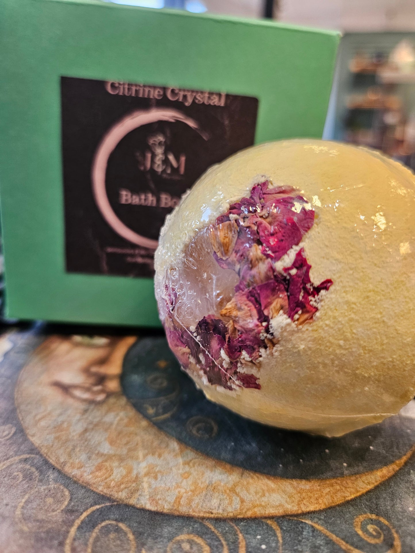 Citrine J&M Therapies Bathbomb