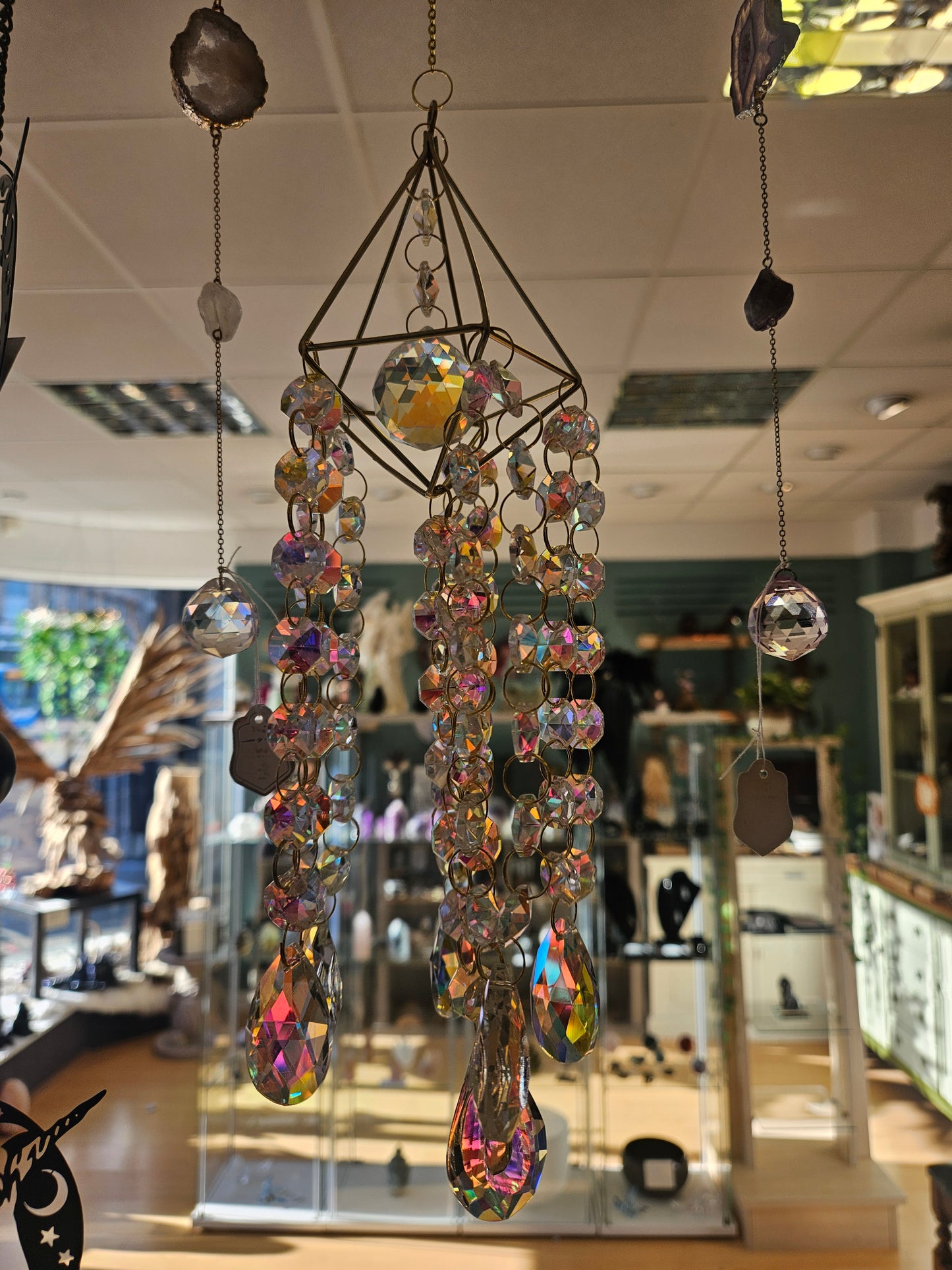 Crystal Chandelier Light Catcher