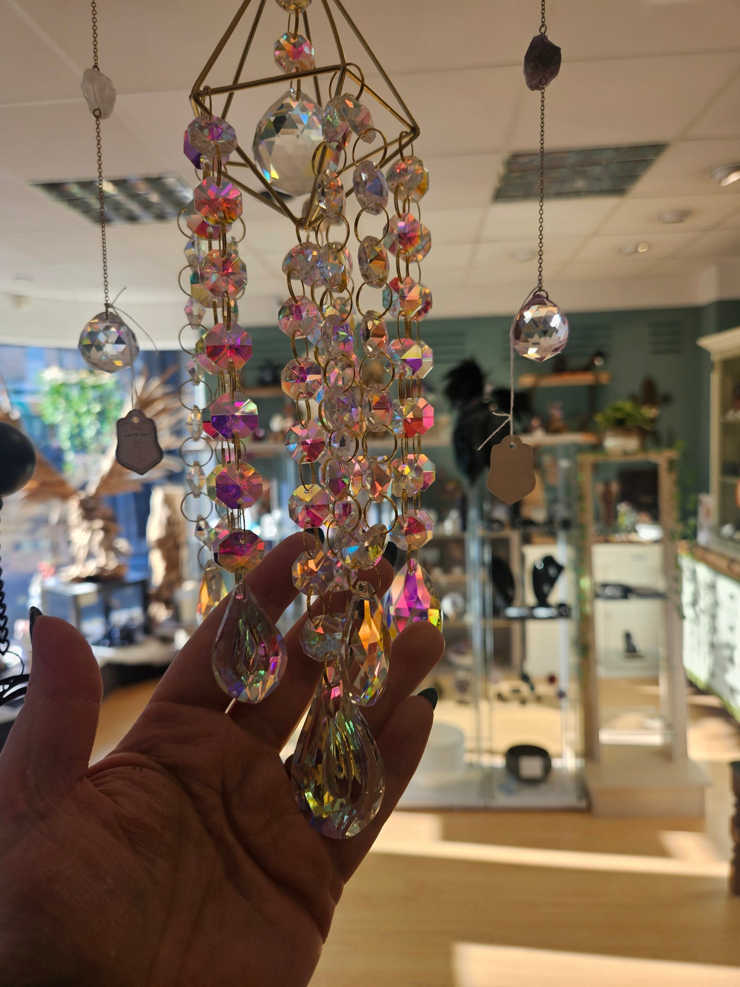 Crystal Chandelier Light Catcher