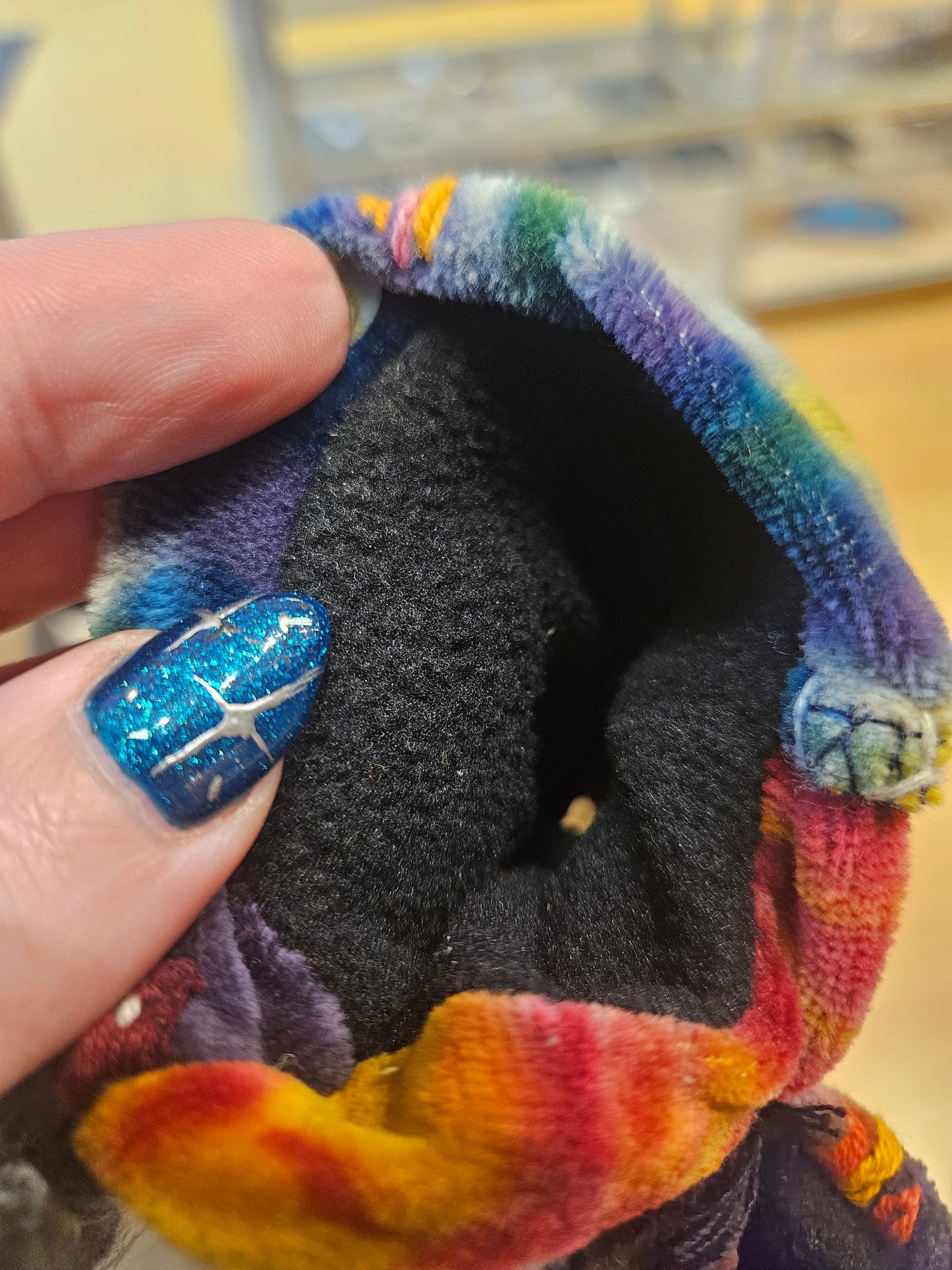 Velvet Wrist Warmers / fingerless mittens