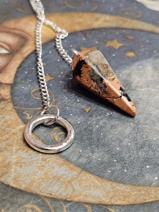 Luxullianite Pendulum