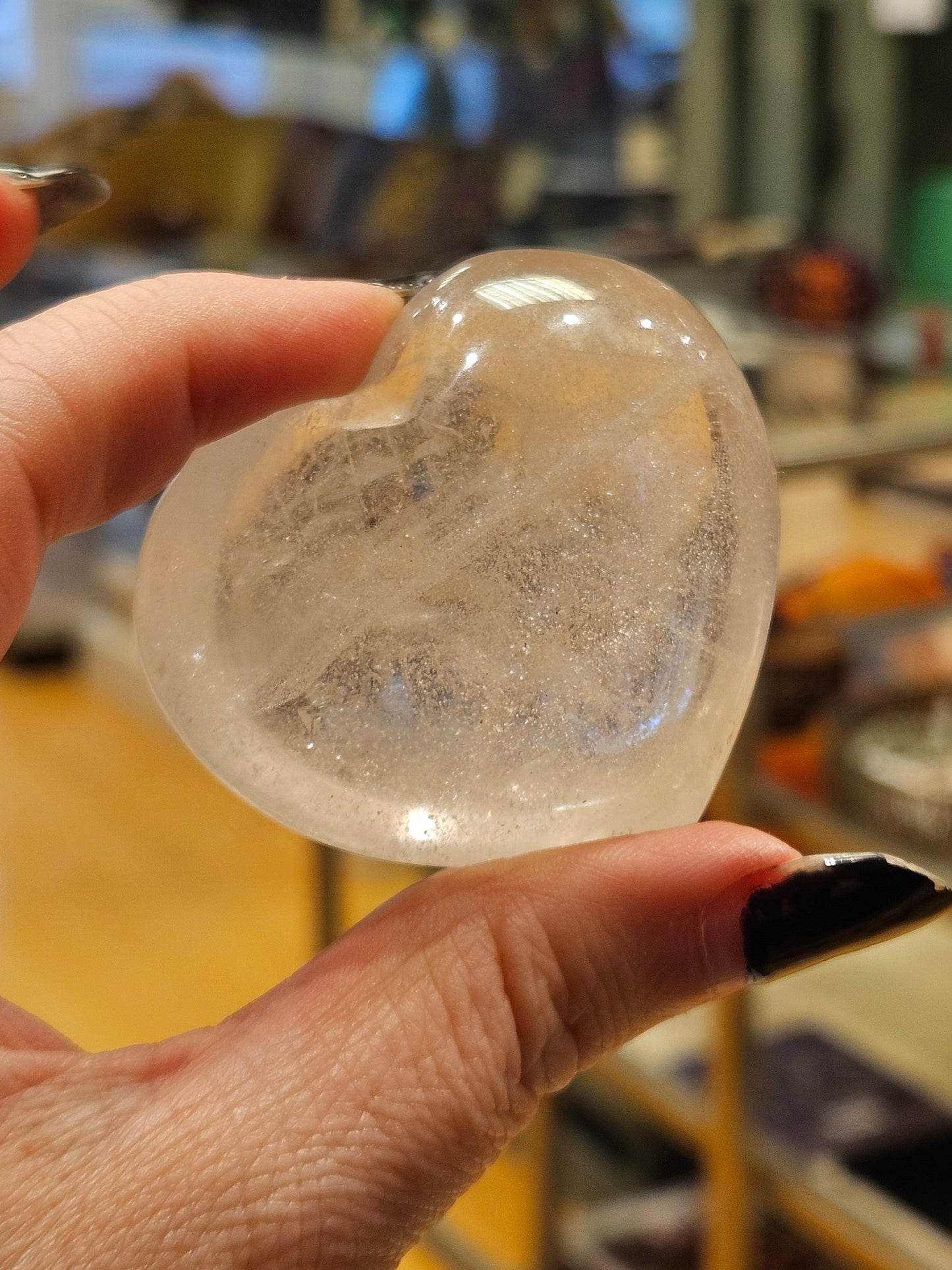 Quartz Puff Heart