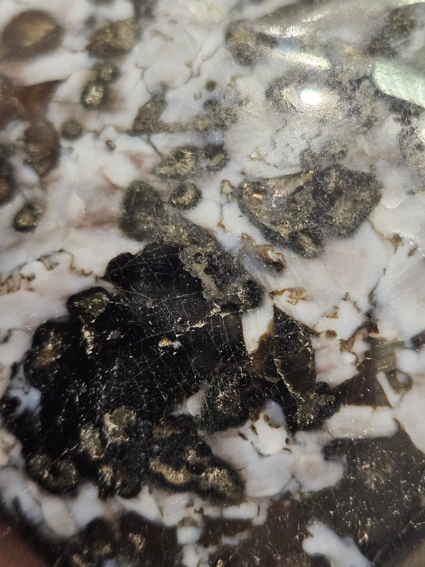 Indigo Gabbro large Heart