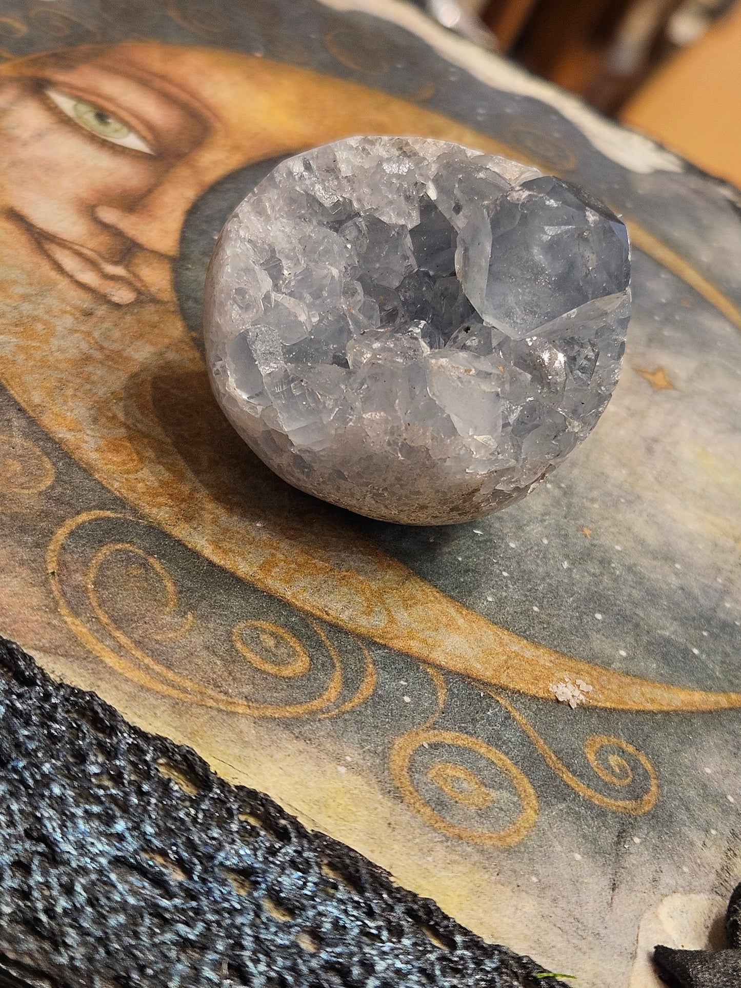 Small Celestite Sphere