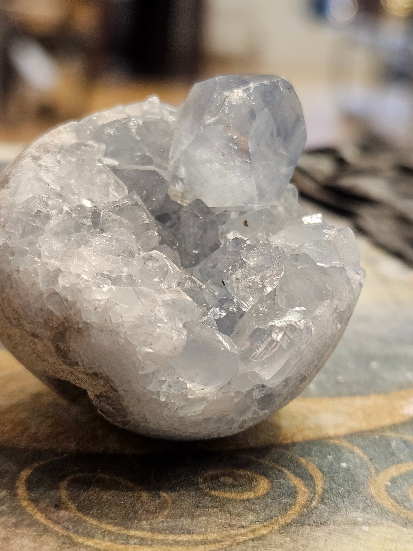 Small Celestite Sphere