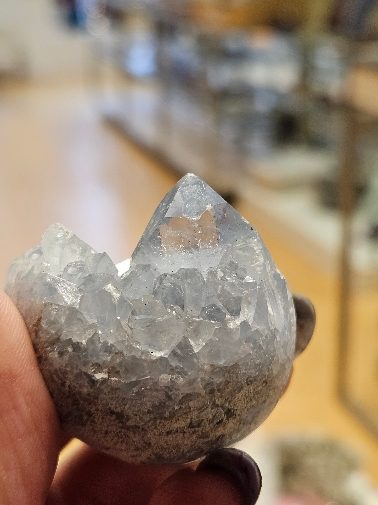 Small Celestite Sphere