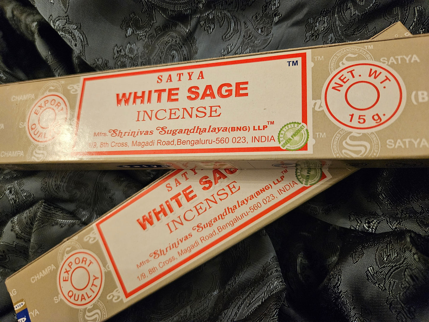 White Sage Satya Incense Sticks