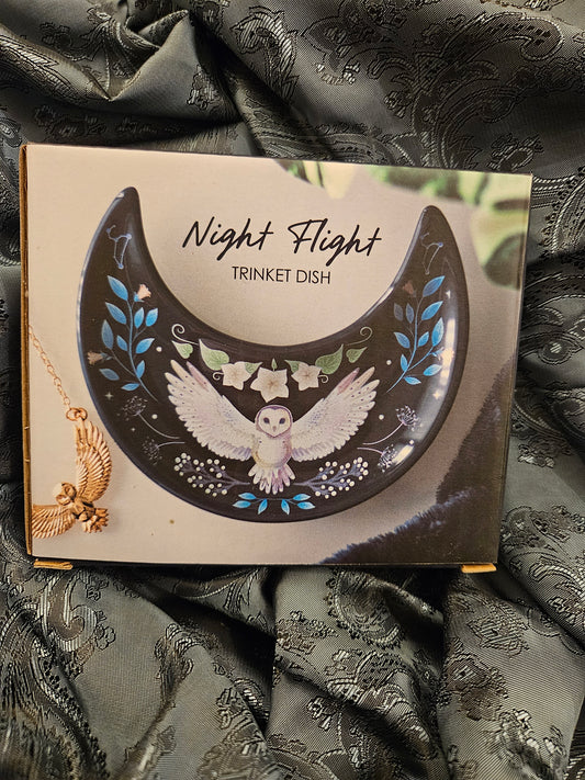 Night Flight Trinket Dish