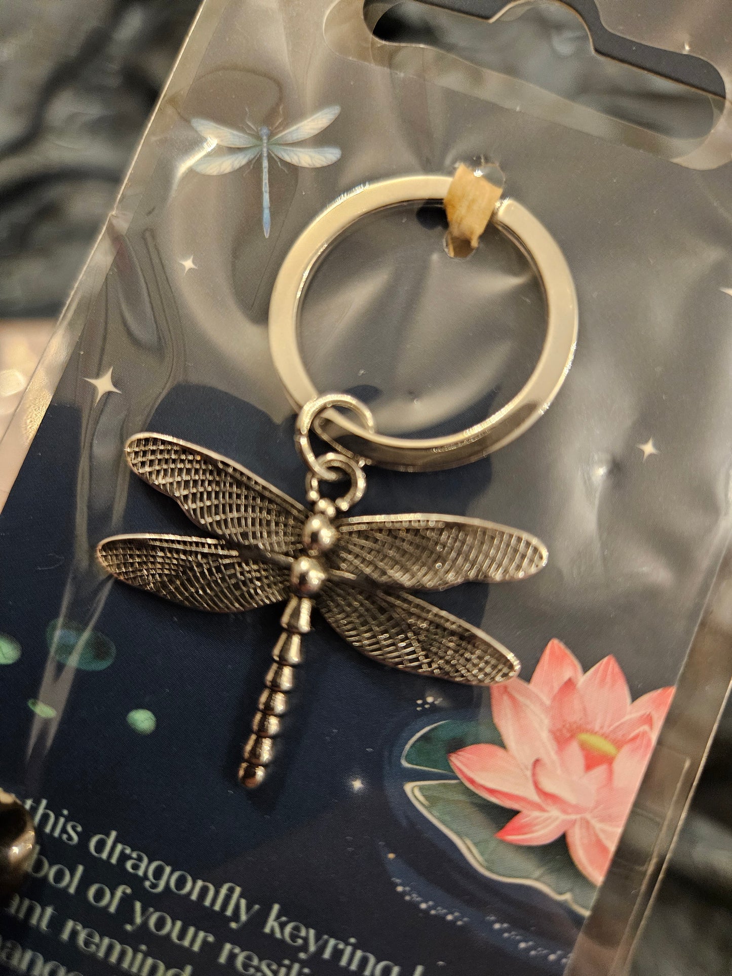 Dragonfly Keyring