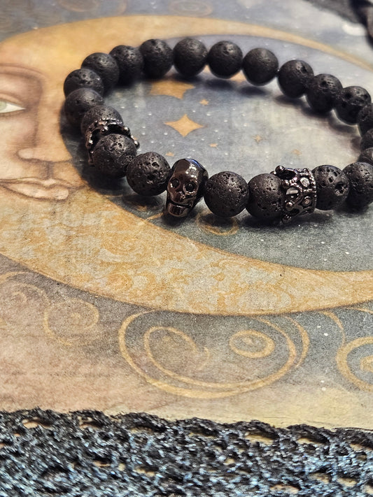 Lava Rock Bracelet