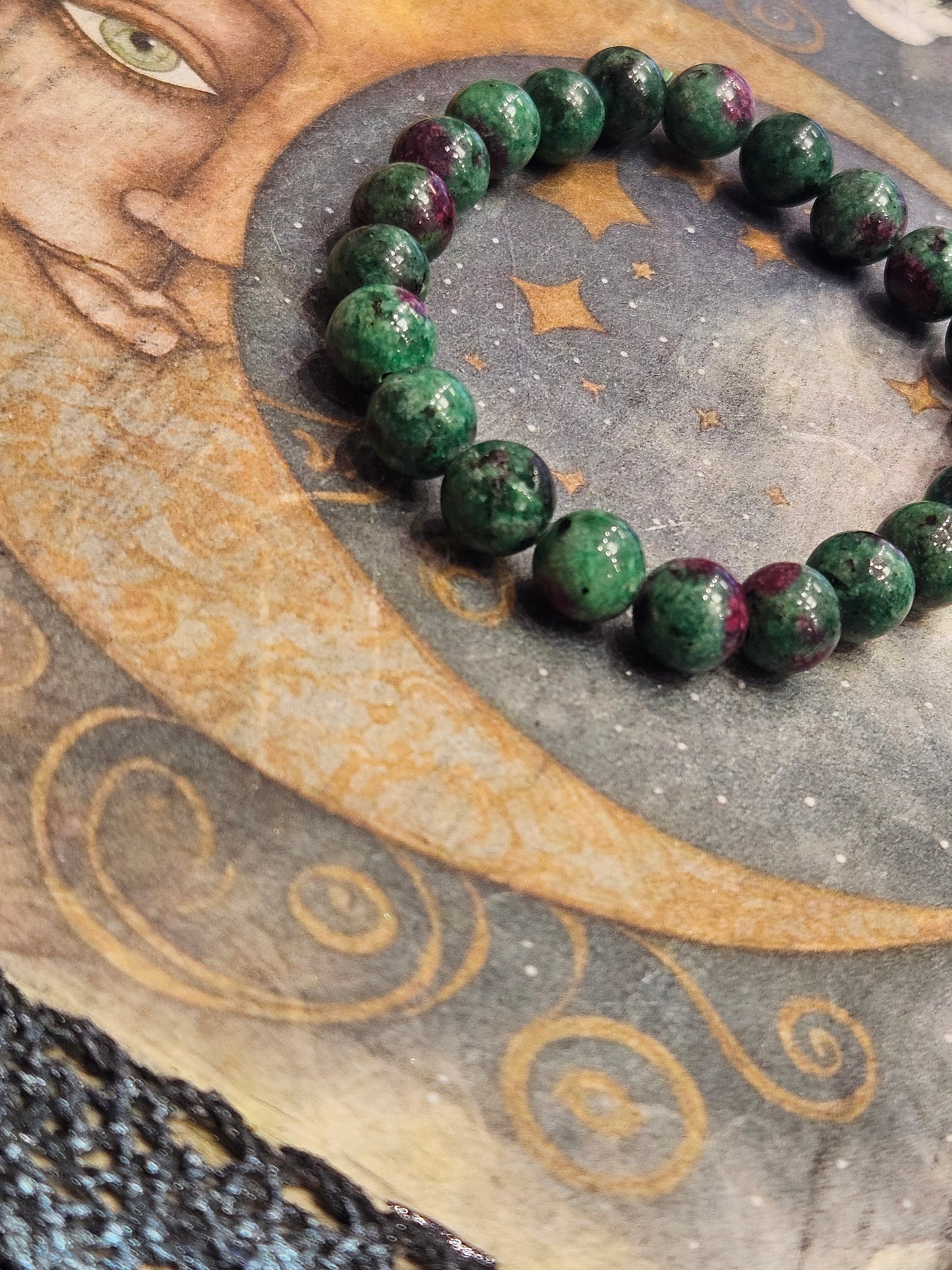 Ruby Zoisite Bracelet