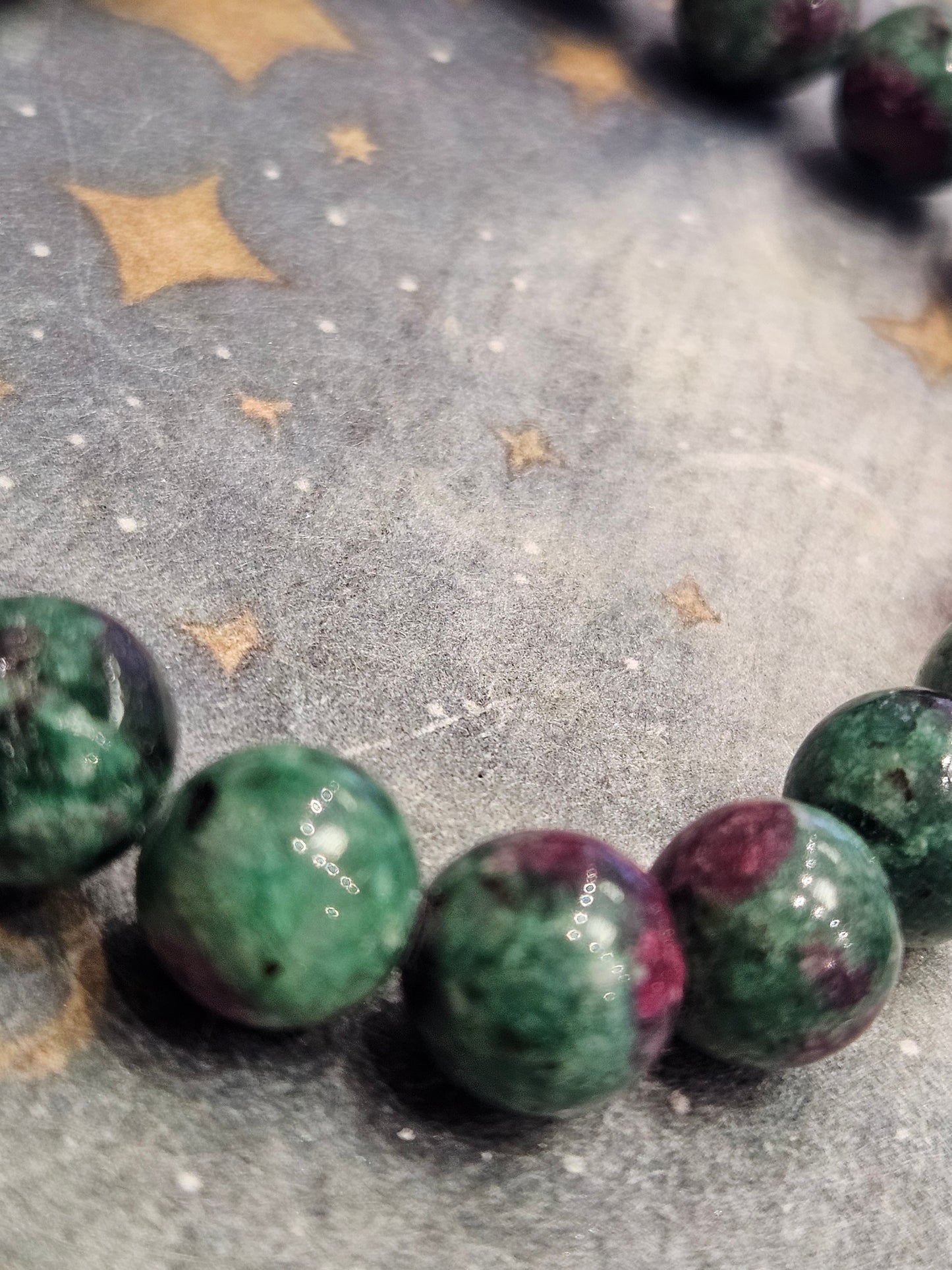 Ruby Zoisite Bracelet