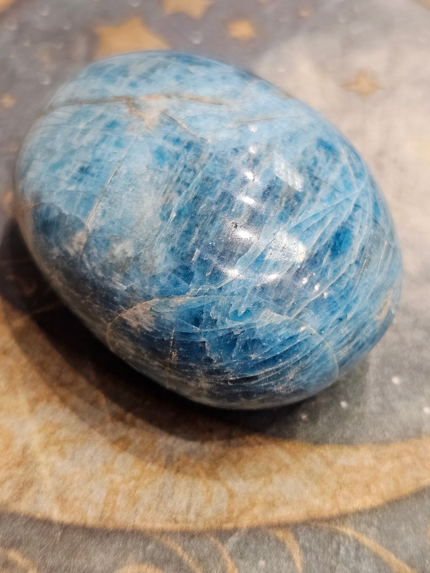 Blue Apitate Palmstone (medium)