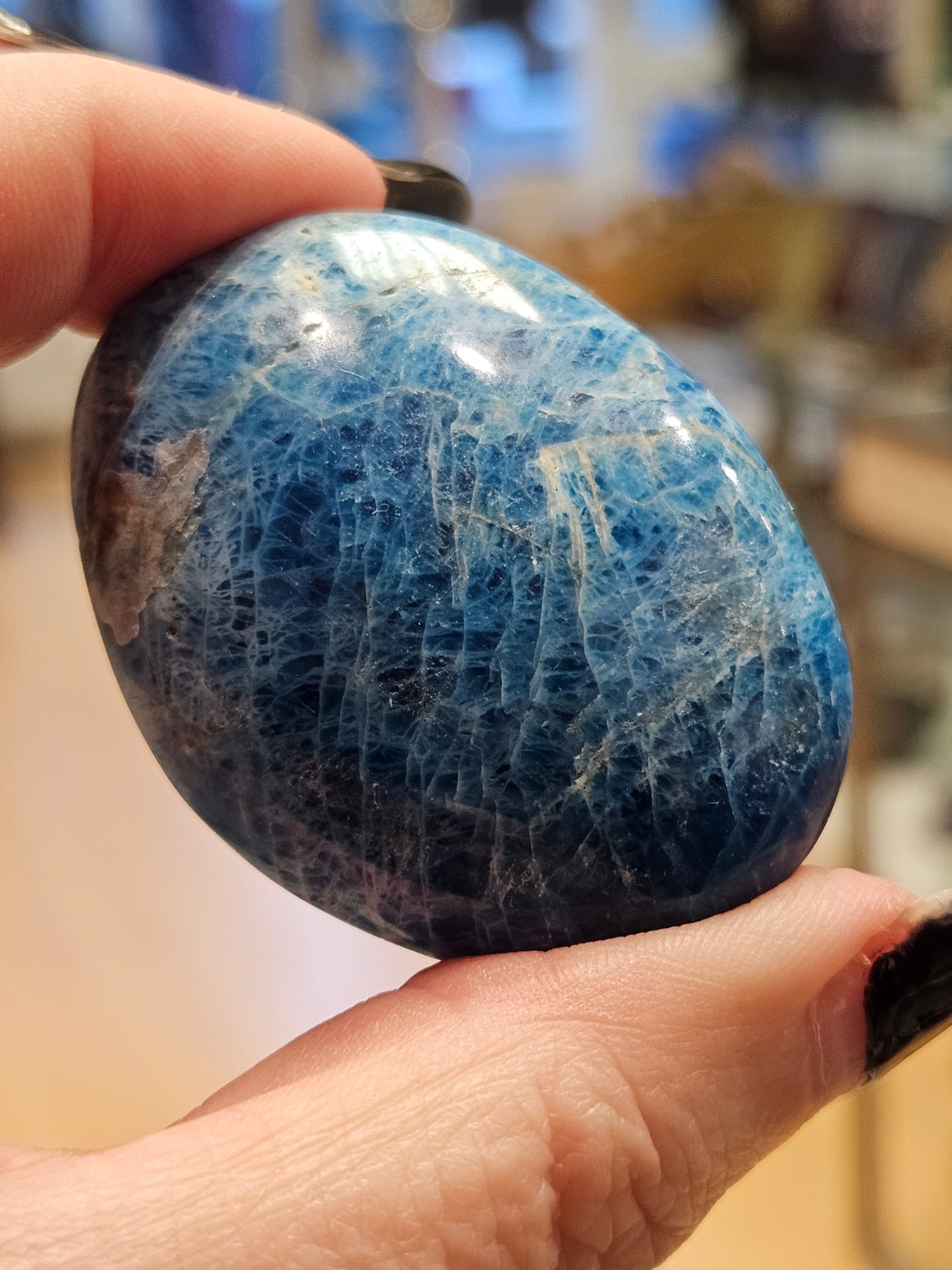 Blue Apitate Palmstone (medium)