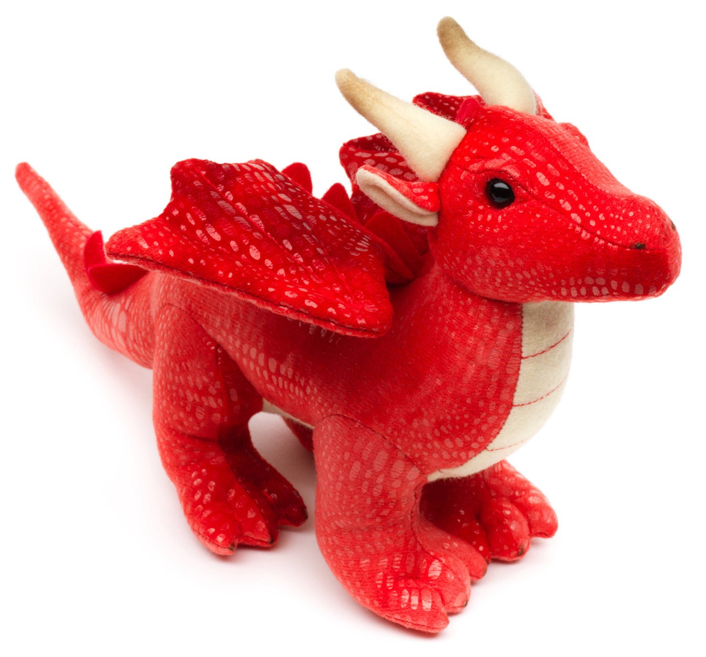 Red dragon - 26 cm (length) - cuddly/plush toy