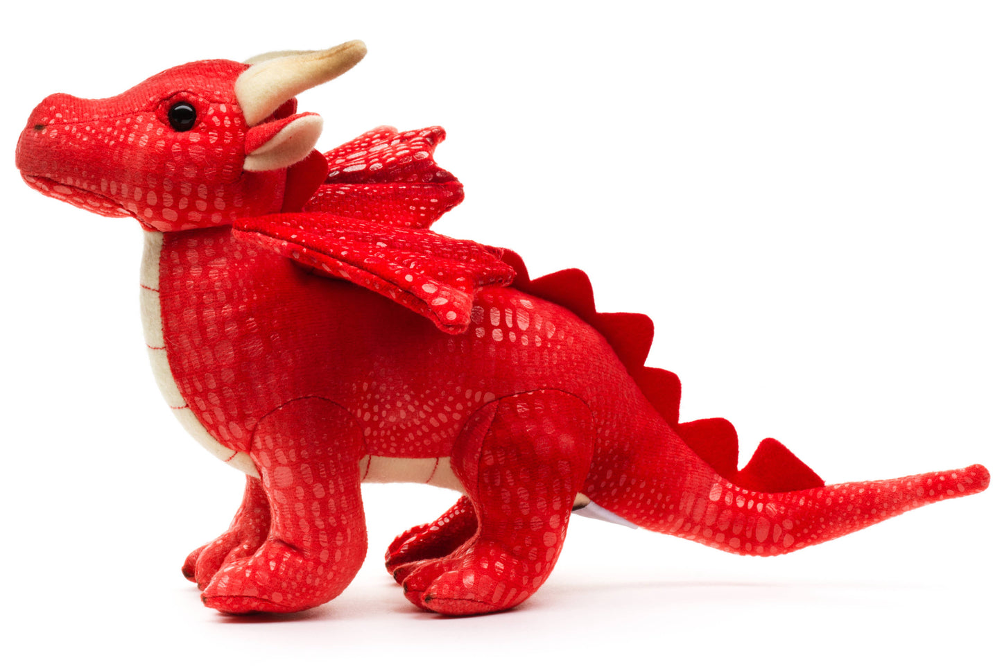Red dragon - 26 cm (length) - cuddly/plush toy