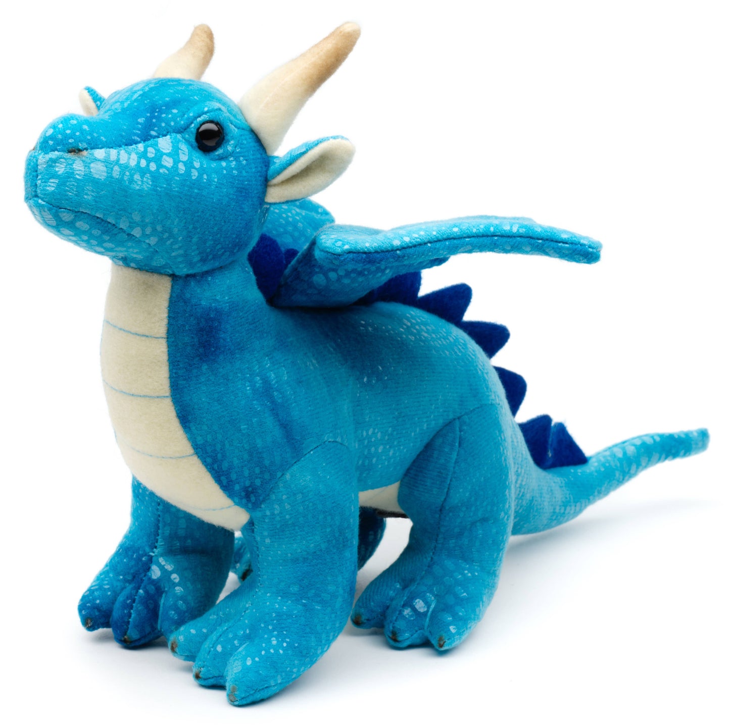 Blue dragon - 26 cm (length) - cuddly/plush toy