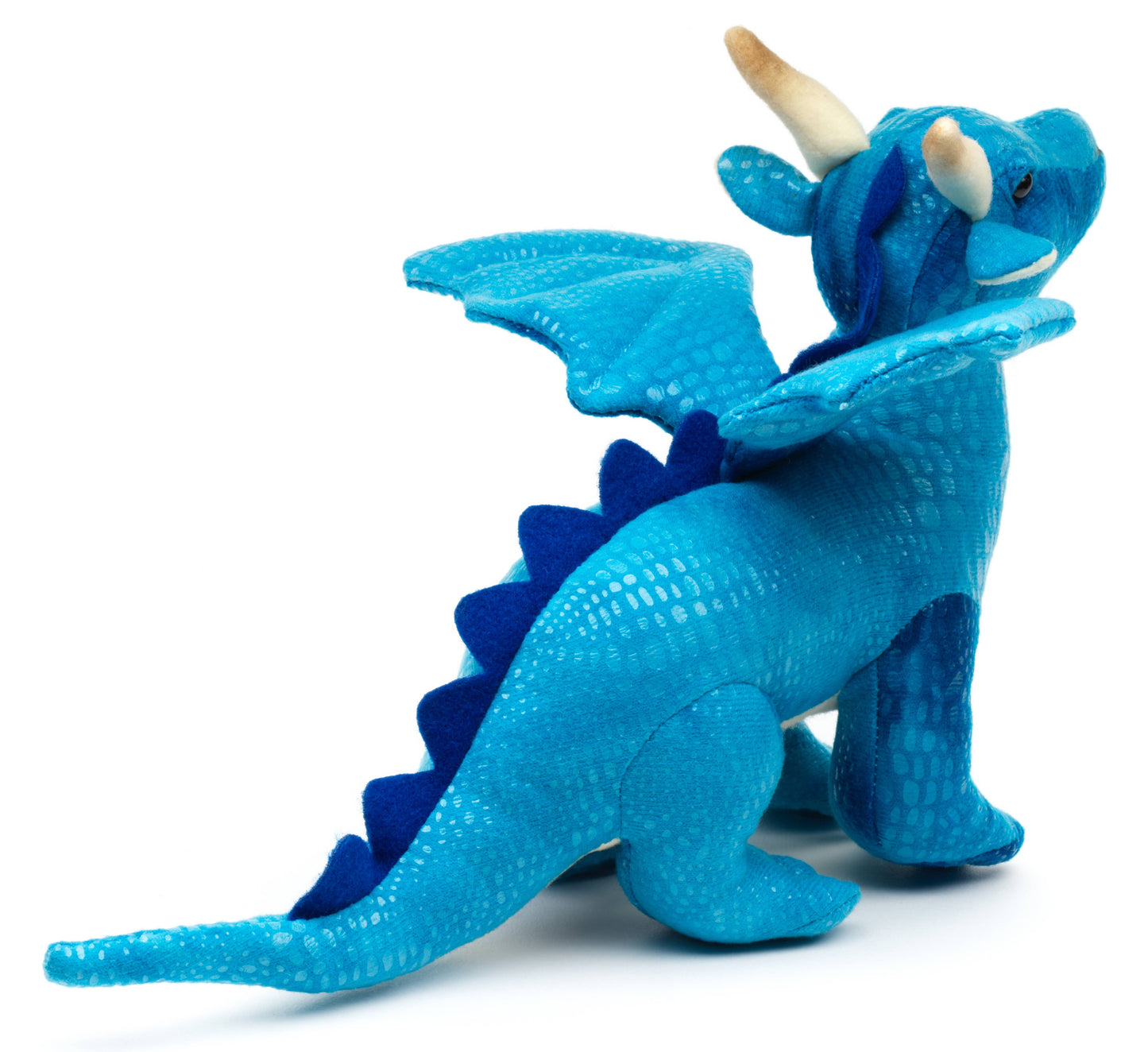 Blue dragon - 26 cm (length) - cuddly/plush toy
