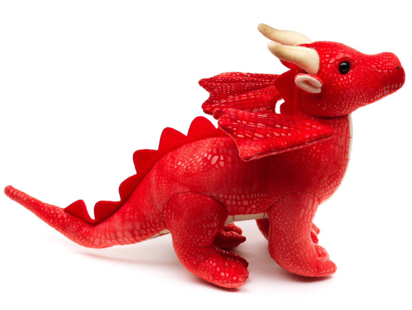 Red dragon - 26 cm (length) - cuddly/plush toy