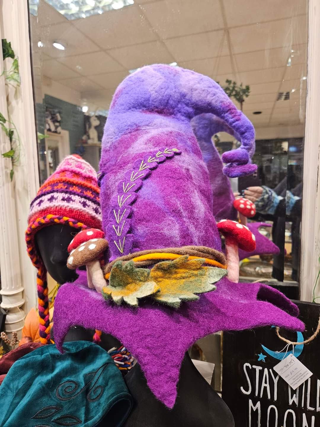 Purple Witch / Festival Mushroom Hat