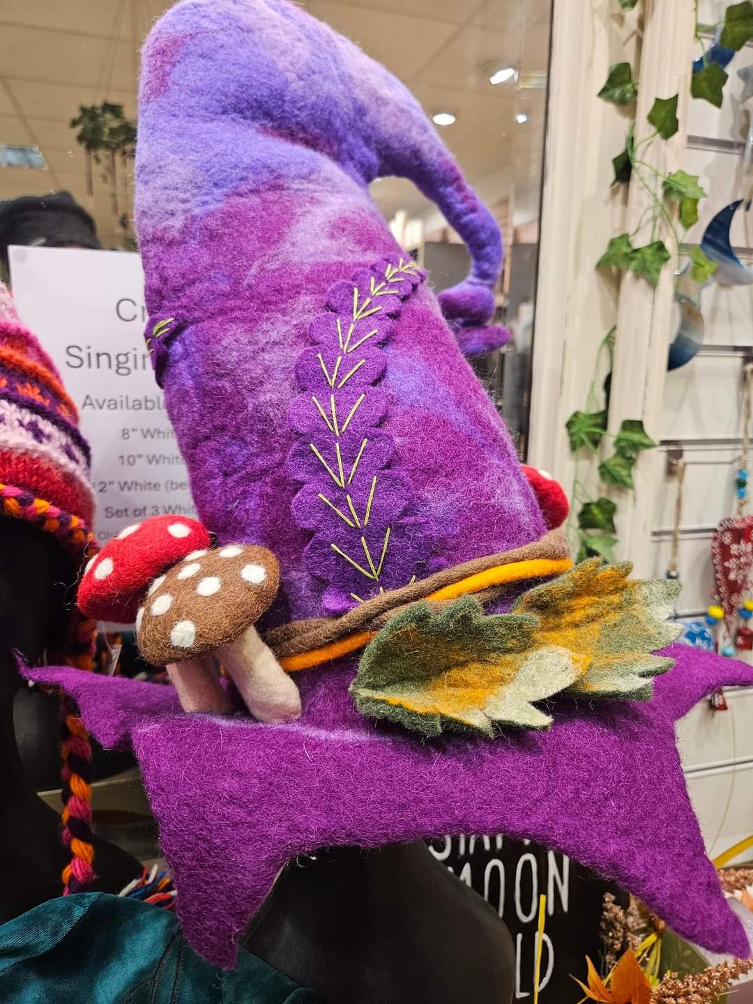 Purple Witch / Festival Mushroom Hat
