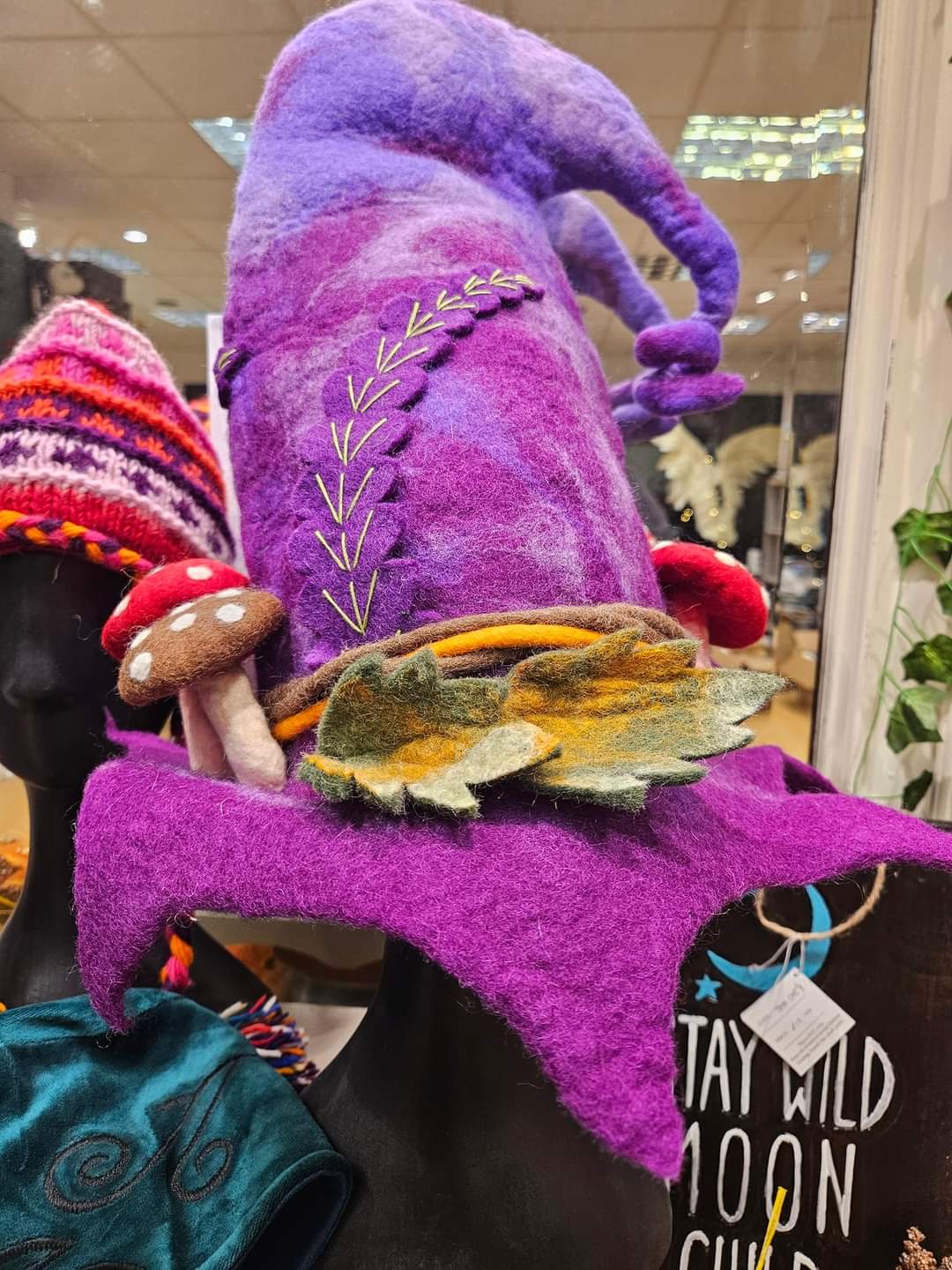 Purple Witch / Festival Mushroom Hat