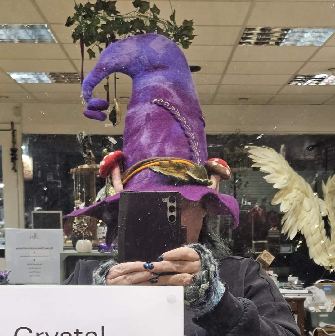 Purple Witch / Festival Mushroom Hat