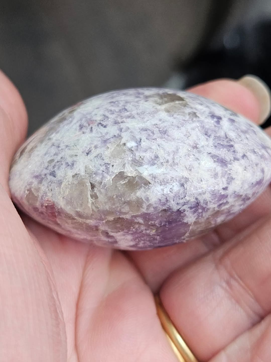 Lepidolite Pillow