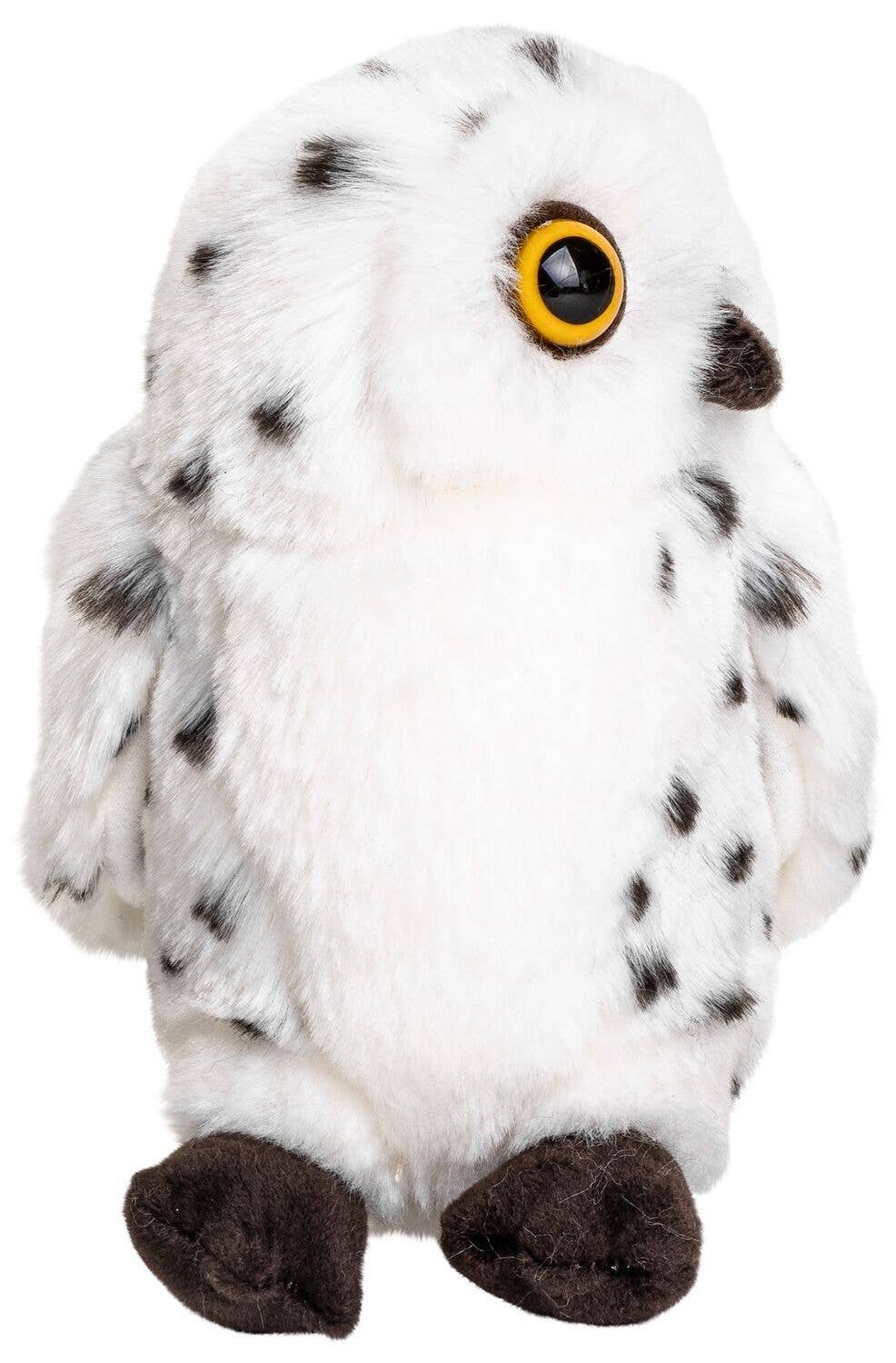 Snowy owl - 19 cm (height) - cuddly/plush toy