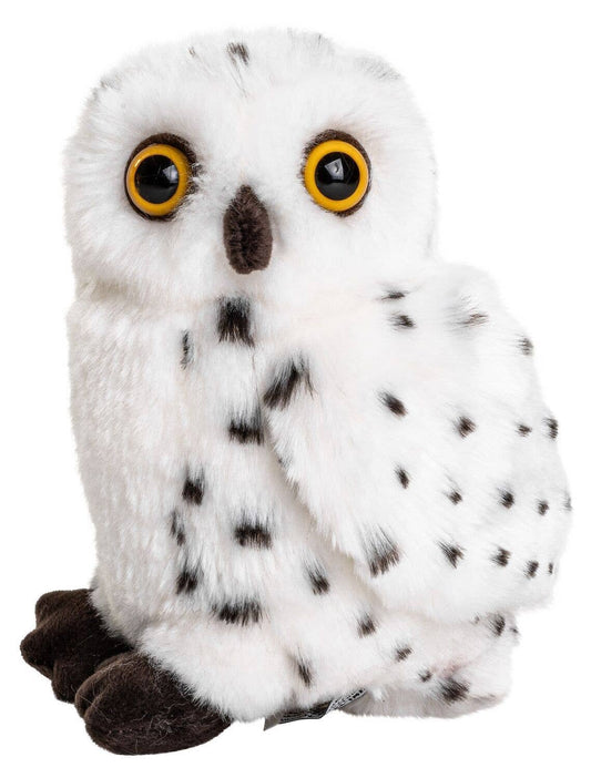 Snowy owl - 19 cm (height) - cuddly/plush toy