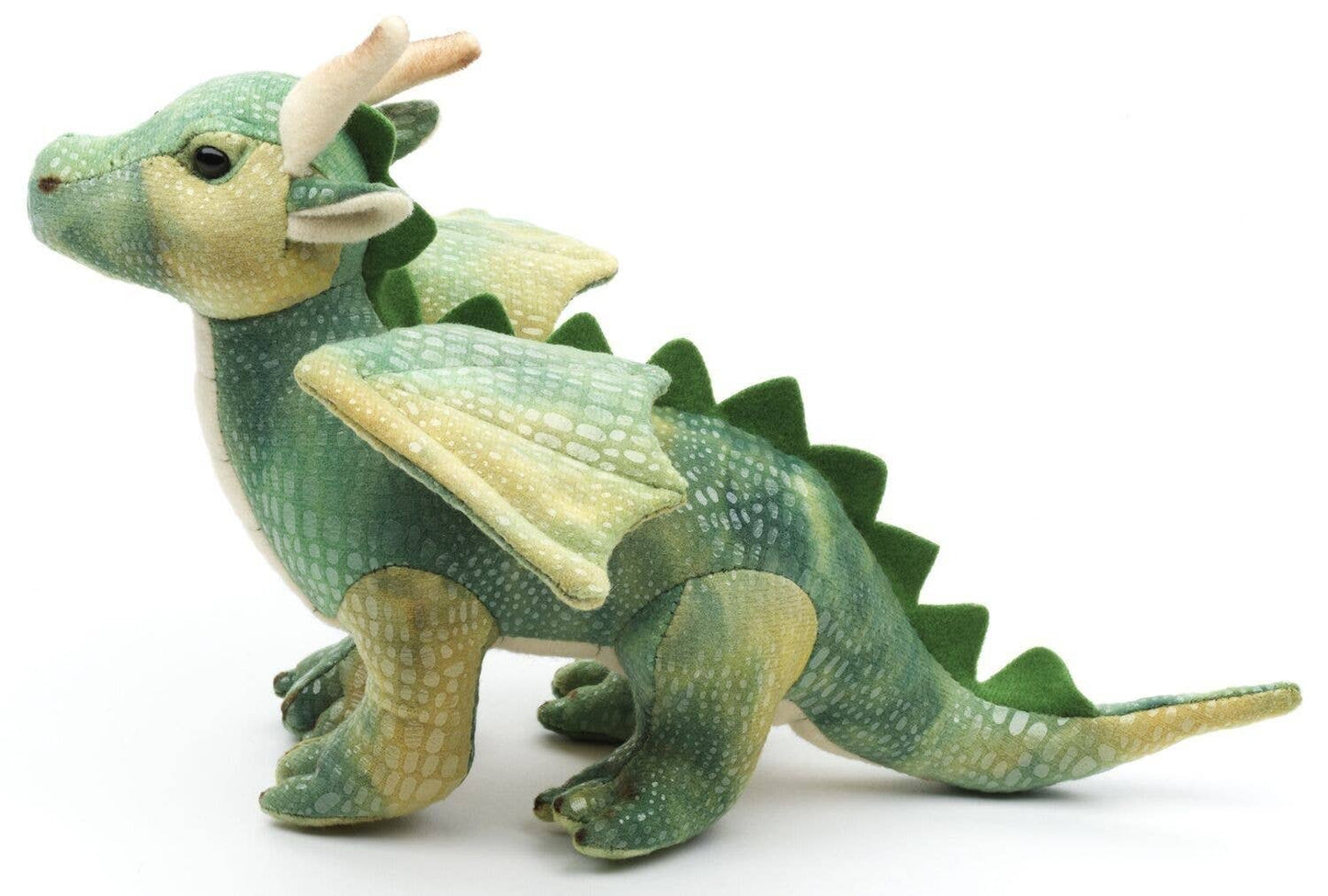 Green dragon - 26 cm (length) - cuddly/plush toy