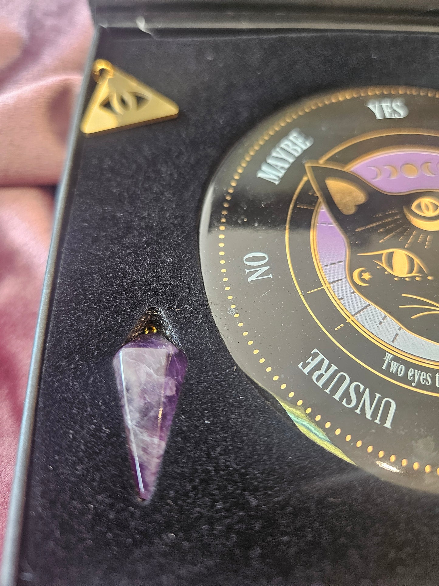 Black Cat Pendulum Set