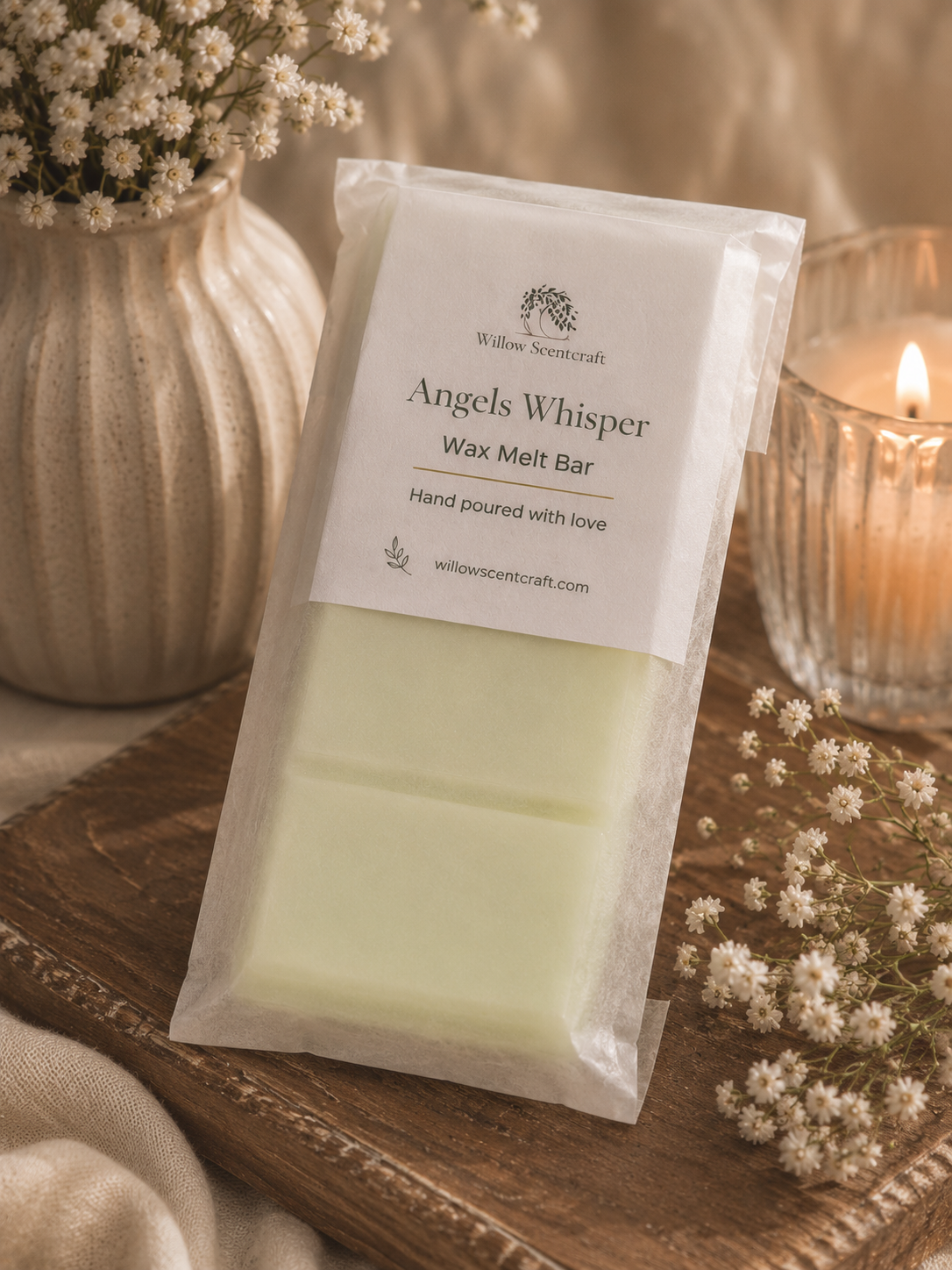 Angels Whisper Wax Melt Bar