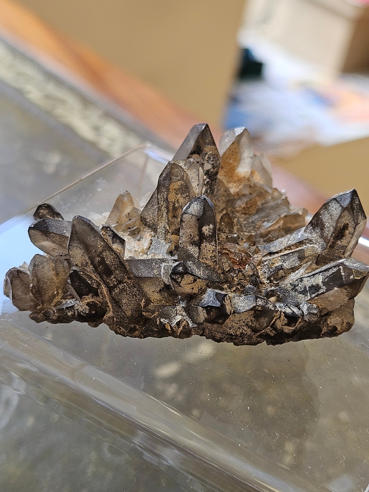 Smokey Quartz Cluster