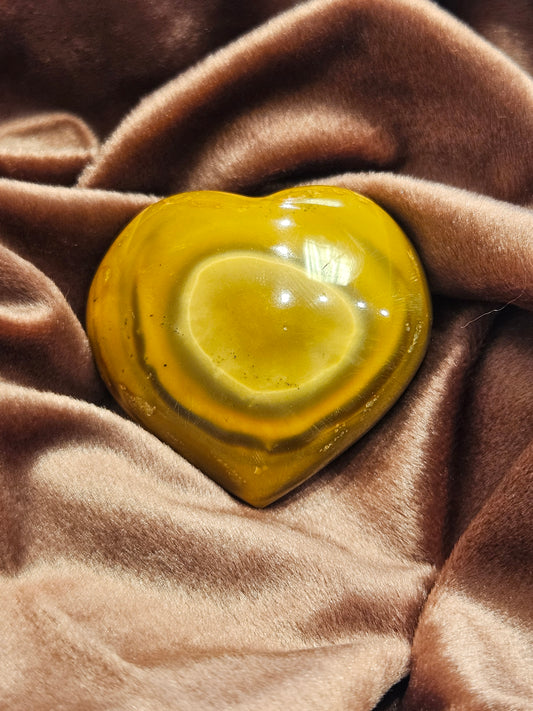 Polychrome Jasper Heart