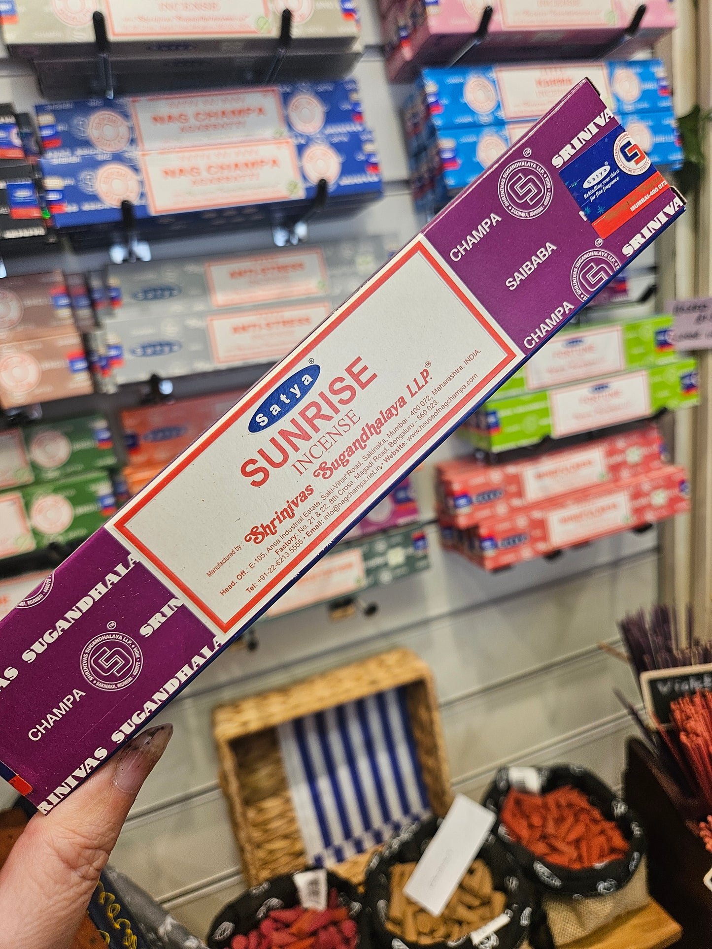 Sunrise Satya Incense