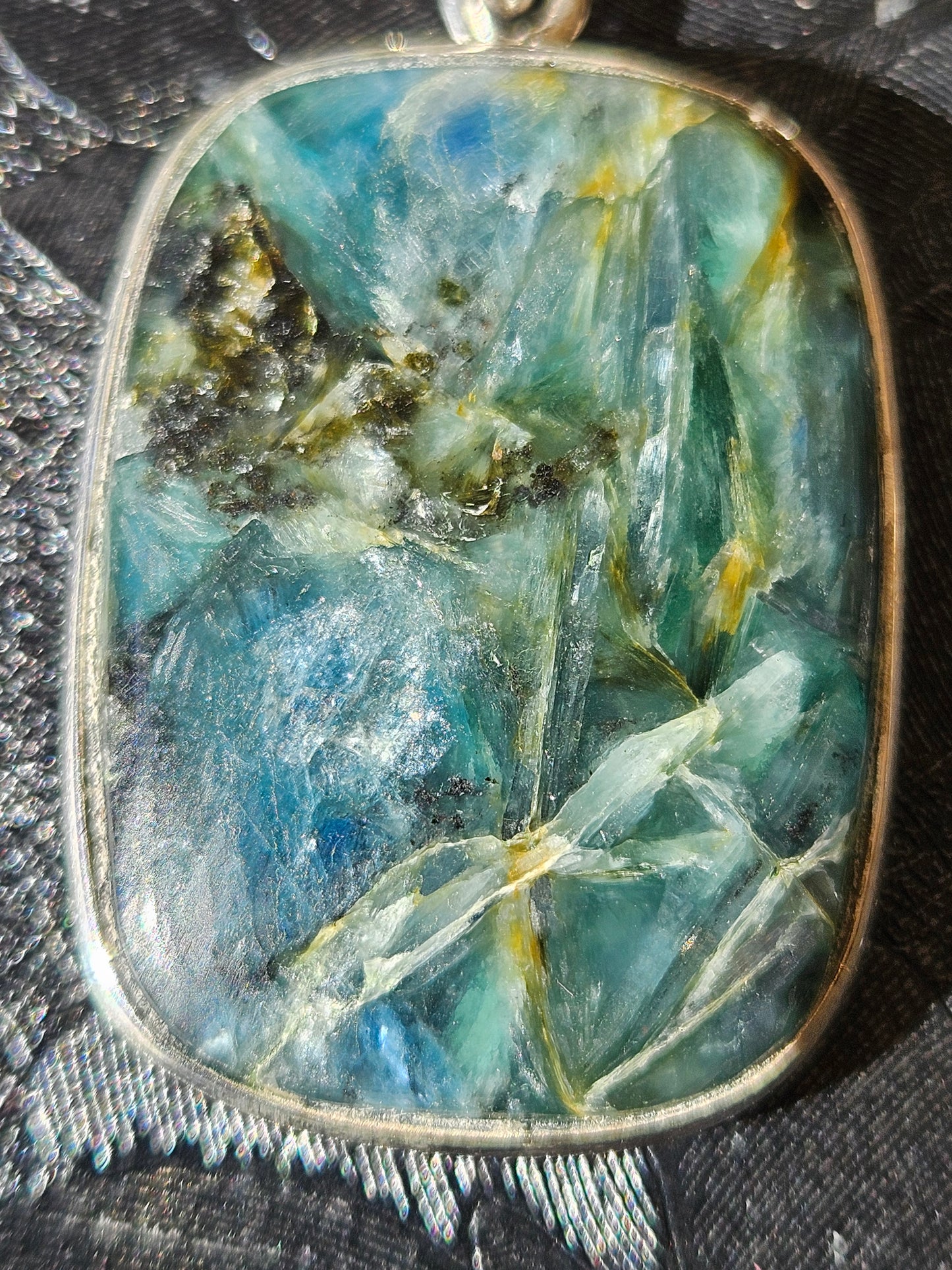 Green Kyanite Necklace