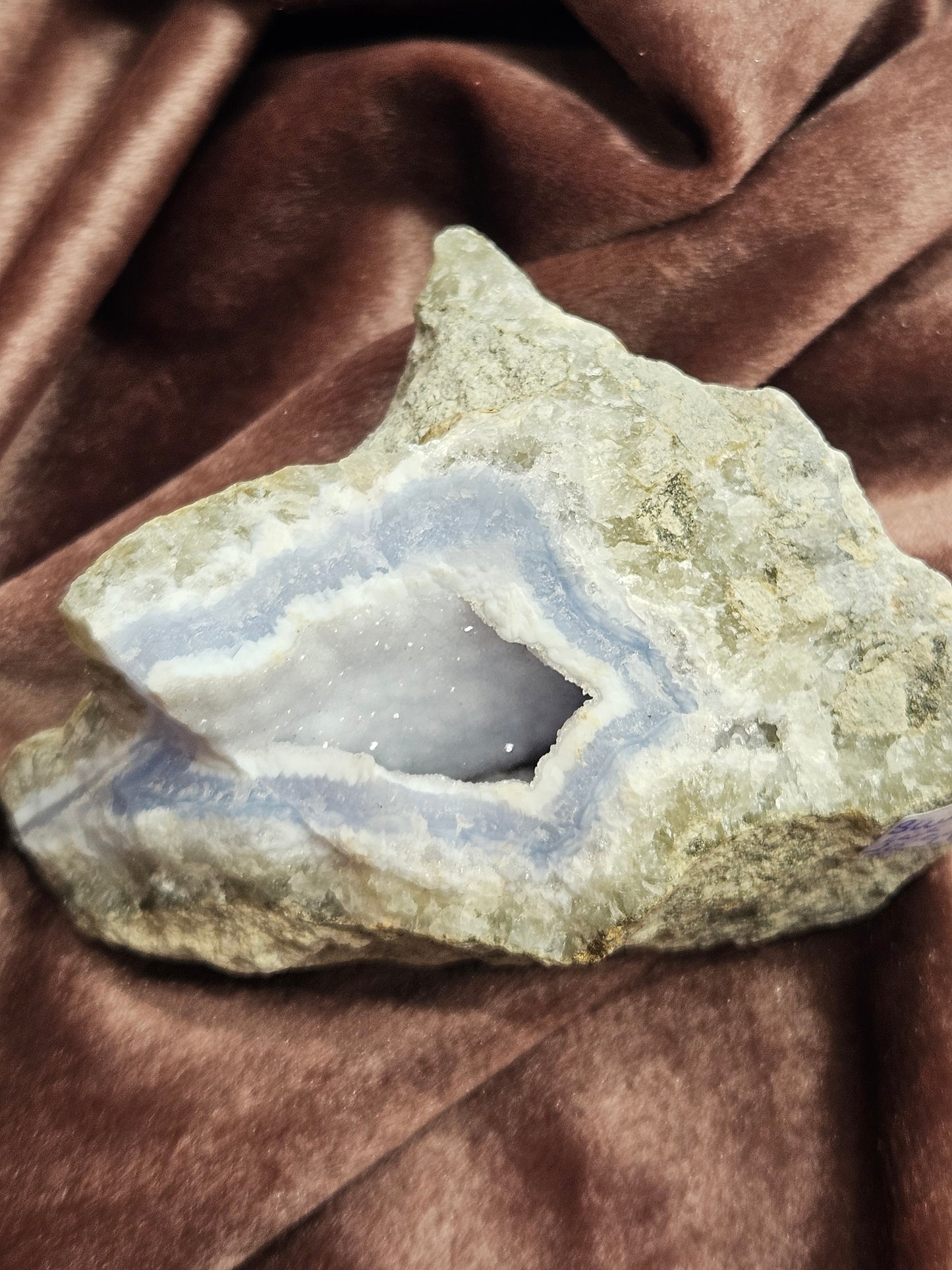 Raw Blue Lace Agate