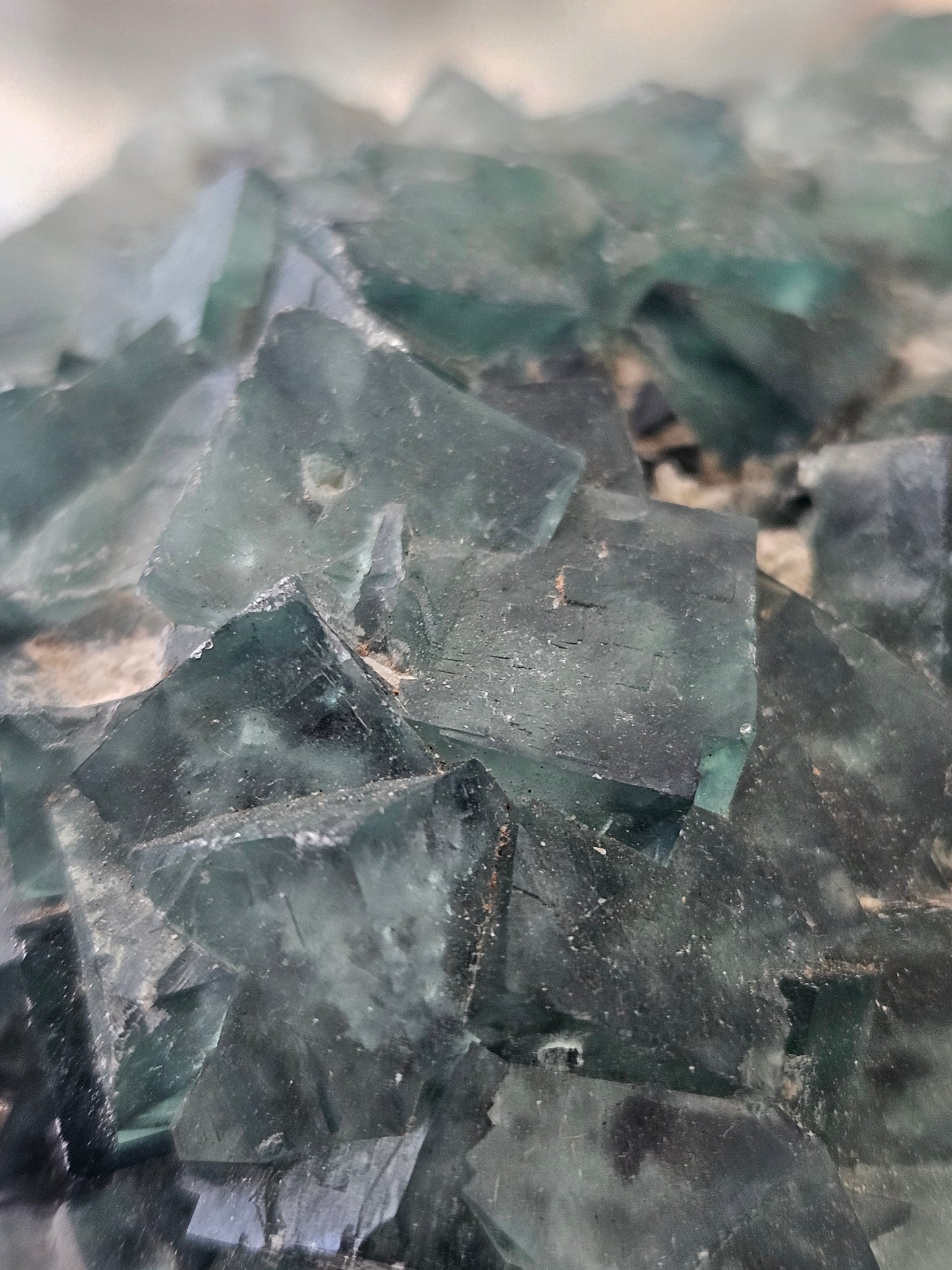 Raw Green Flourite