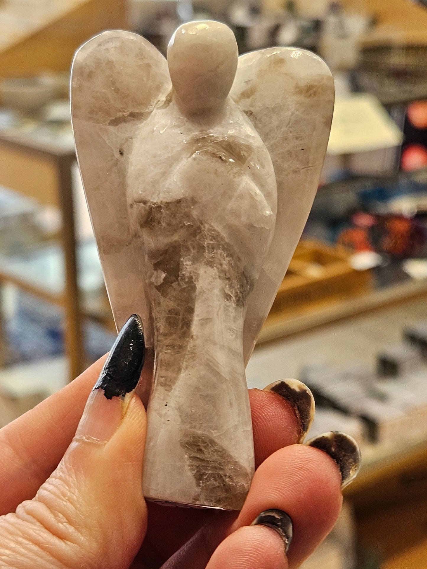 Rainbow Moonstone Angel